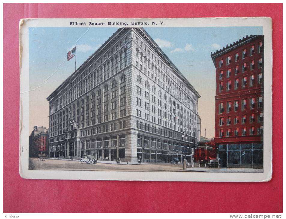 Buffalo,NY--Ellicott Square Building--cancel 1917--Ref PJ -104 - Buffalo