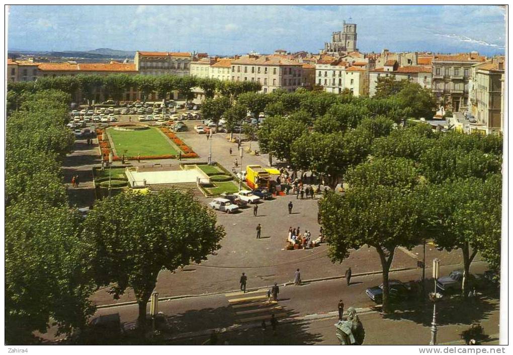 Présentation Gamme Simca à Béziers - Au Jardins De L'esplanade De La Citadelle - Voitures De Tourisme