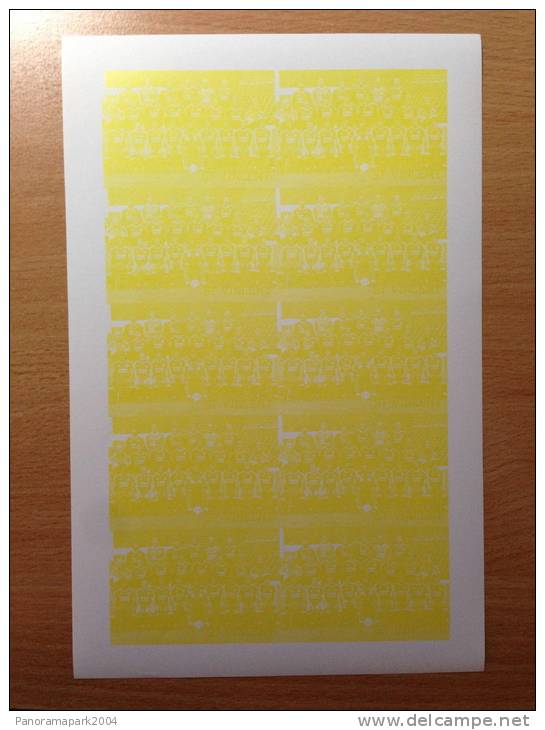 ST - VINCENT 1987 FOOTBALL SOCCER FUSSBALL SHEET Of 10 BARCLAY´S PREMIER LEAGUE CLUB " LIVERPOOL " PROOF ESSAI - Famous Clubs