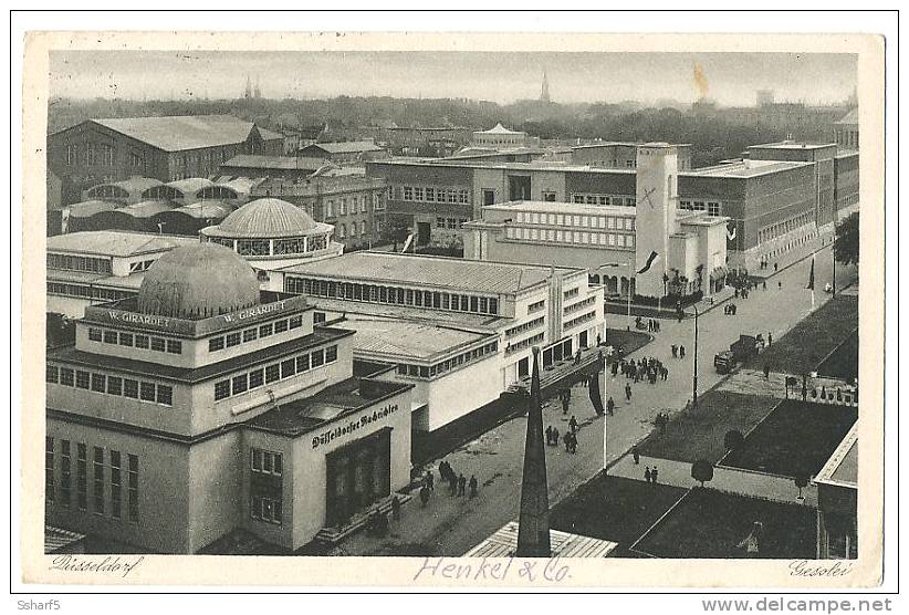 Henkel &amp; Co Werk Gesolei 1926 Gelaufen - Düsseldorf