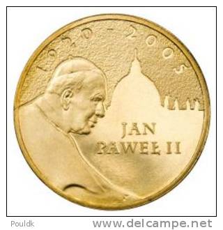 Coin Pope John Paul II: Poland 2005 2 Zlote - Jan Pawel II 1920-2005 (Circulated) (C11) - Pologne