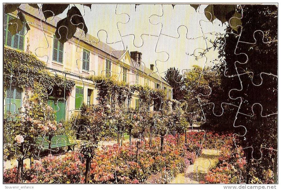 Puzzle Claude Monet Giverny Eure 27 - Rompecabezas
