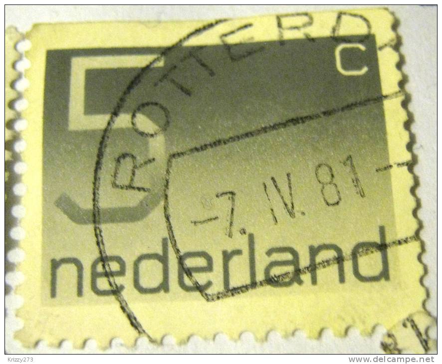 Netherlands 1976 Numerals 5c - Used - Oblitérés