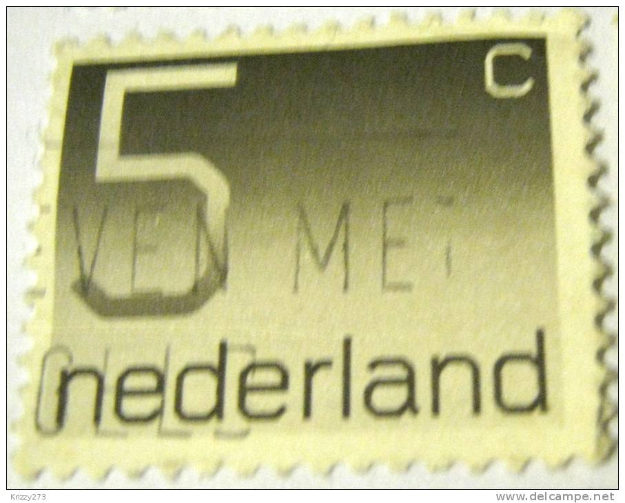 Netherlands 1976 Numerals 5c - Used - Oblitérés