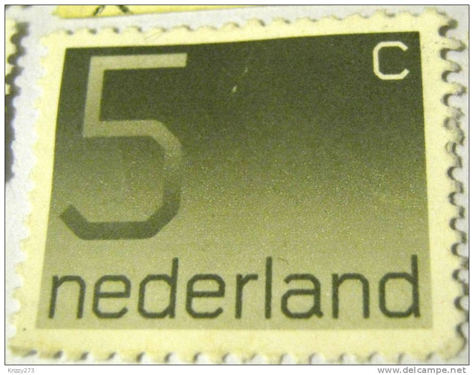 Netherlands 1976 Numerals 5c - Used - Gebraucht