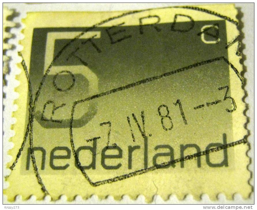 Netherlands 1976 Numerals 5c - Used - Gebraucht