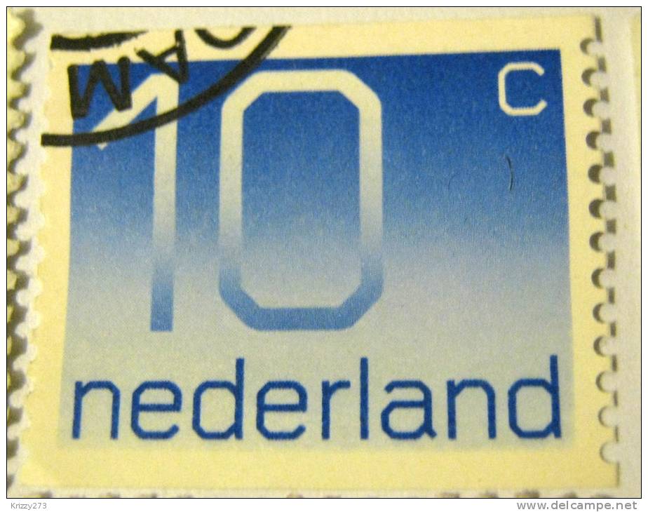 Netherlands 1976 Numerals 10c - Used - Gebraucht