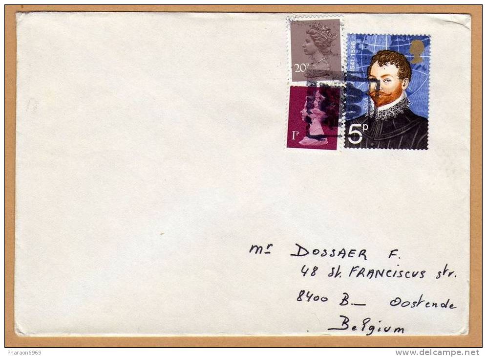 Enveloppe To Oostende Belgium - Lettres & Documents