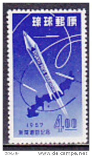 Riu-Kiu-Inseln 1957. 7. Presse-Woche, Bleistift Als Rakete (B.0951) - Oceania (Other)