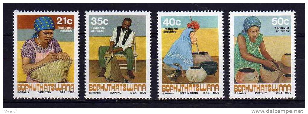 Bophuthatswana - 1990 - Traditional Crafts - MNH - Bophuthatswana