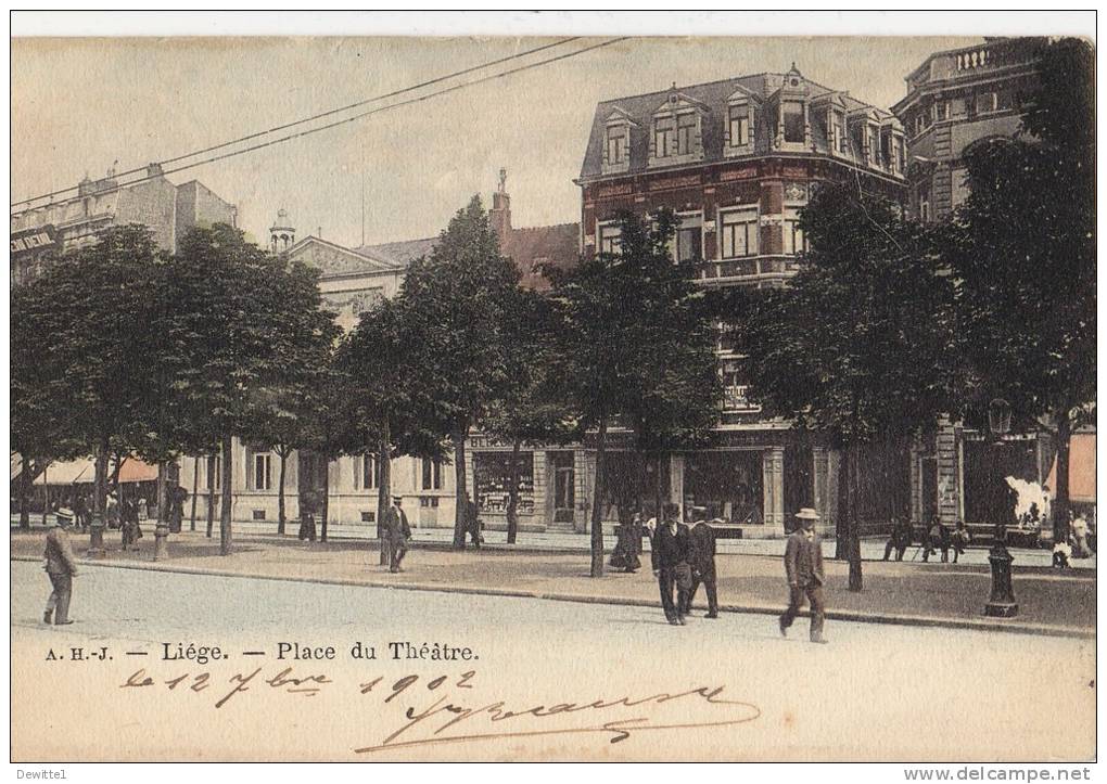 Liège  Place Du Théatre - Liege