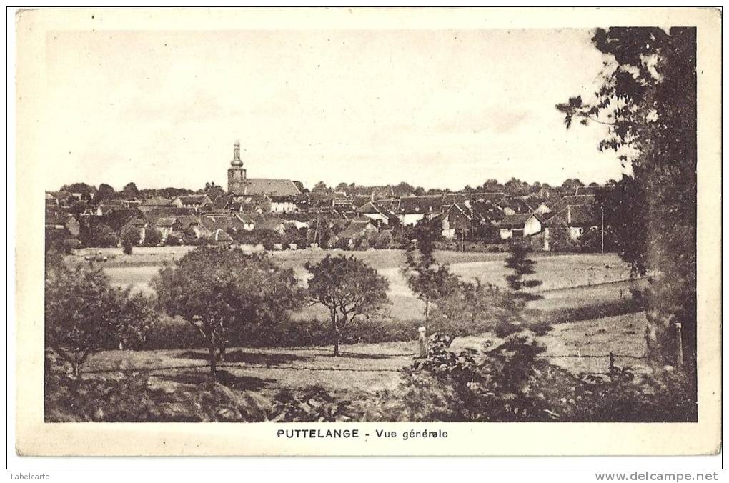 MOSELLE 57.PUTTELANGE VUE GENERALE - Puttelange