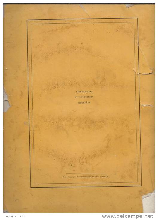 Belle monographie/Grand format/ Trésor de GUARRAZAR/ Ferdinand de Lasteyrie/GIDE/1860   LIV19