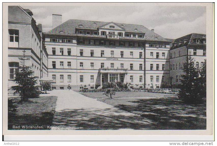 Bad Wörishofen Kneippianum Sw Garten Ca. 1930 Otmar Zieher München Nr. 62a - Bad Woerishofen