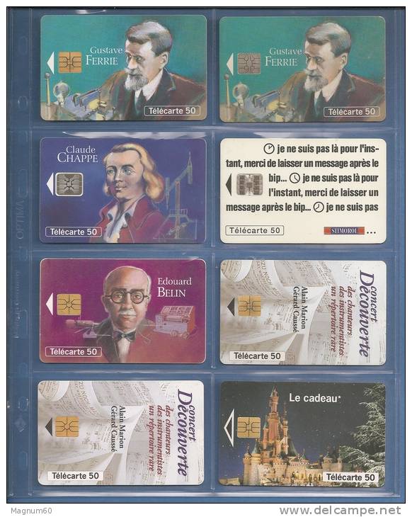 LOT DE 184 CARTES FRANCAISE  COTE 553.50 Euros (voir scans et descriptif)