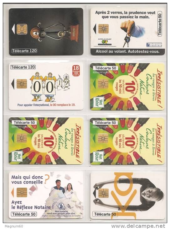 LOT DE 184 CARTES FRANCAISE  COTE 553.50 Euros (voir scans et descriptif)