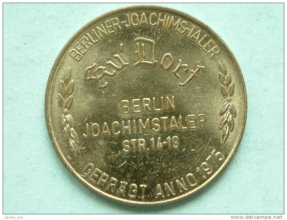 BERLIN 3 JOACHIMSTALER STR.14-19 KU´DORF / Anno 1975 ( Goudkleurig / Uncleaned - For Grade, Please See Photo ) ! - Andere & Zonder Classificatie