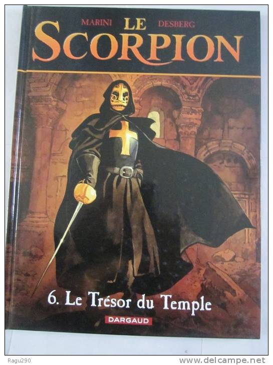 LE SCORPION Tome 6 LE TRESOR DU TEMPLE En édition Originale - Scorpion, Le