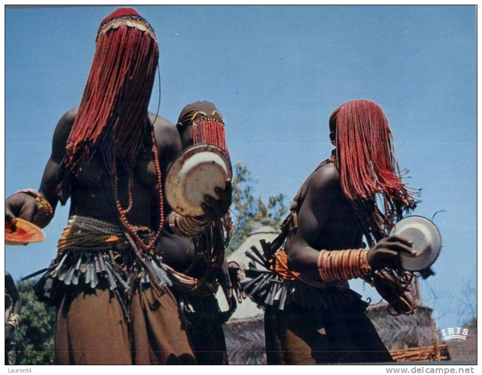 (321) Tchad - Semi Nude African Women Dancing - Tchad