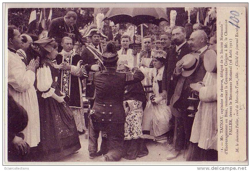 Mars La Tour  54  Anniversaire De La Bataille Du 16 Août 1870  Remise De La Couronne Civique - Autres & Non Classés