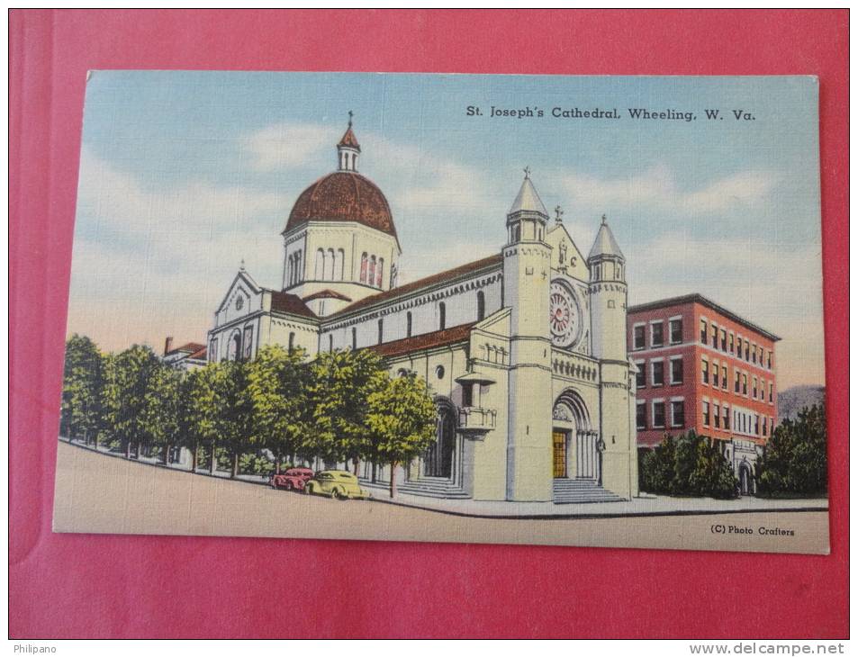 Wheeling,WV--St. Joseph´s Cathedral--cancel 1949--Ref PJ 105 - Wheeling