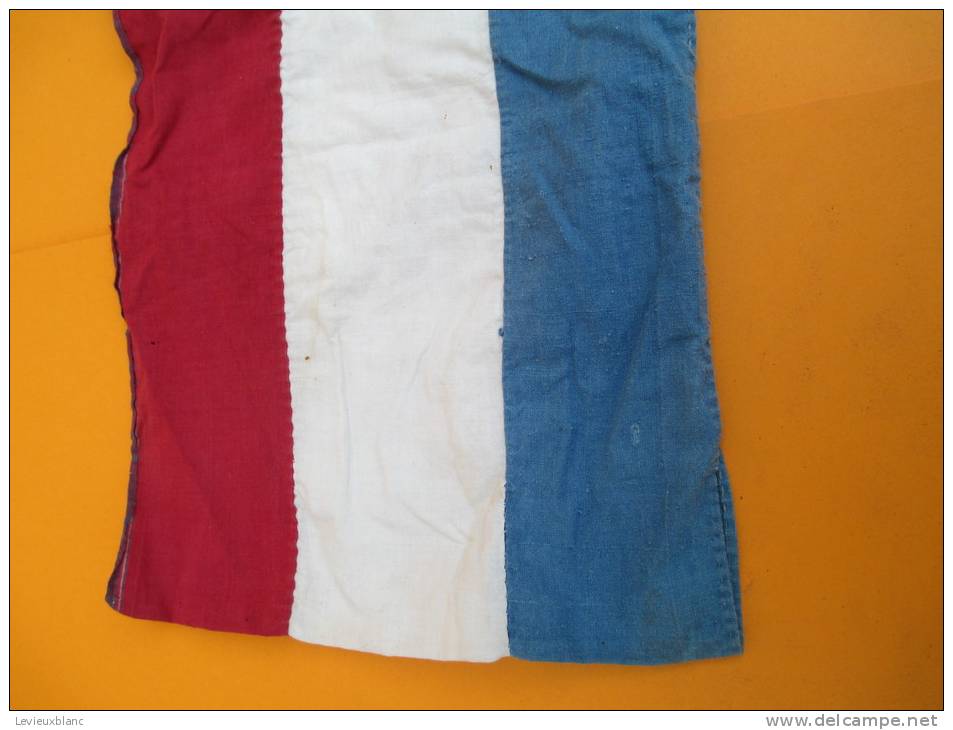 Ceinture- écharpe De Maire/avec Galon Doré / Tricolore/ En Lin / Vers 1880    CEI20 - Voor 1900