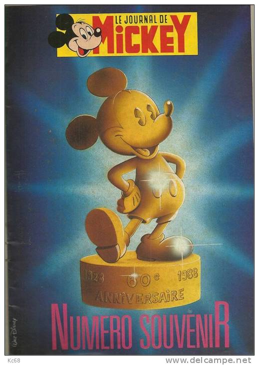 Le Journal De Mickey N° Spécial 60 ème Anniversaire 1928 - 1988 - Journal De Mickey