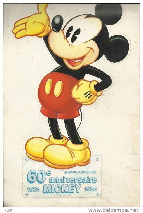 Le Journal De Mickey N° Spécial 60 ème Anniversaire 1928 - 1988 - Journal De Mickey
