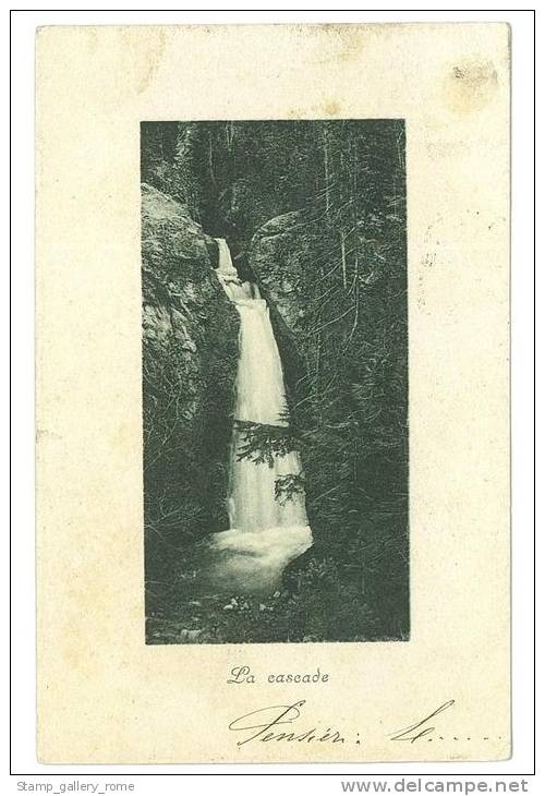 CARTOLINA   - LA CASCADE - LA CASCATA  -  VIAGGIATA  NEL 1908 - Sonstige & Ohne Zuordnung