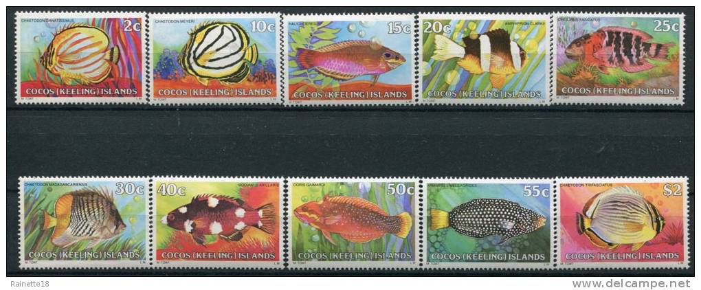Iles Cocos              40/49 **        Poissons/Fishes - Cocos (Keeling) Islands