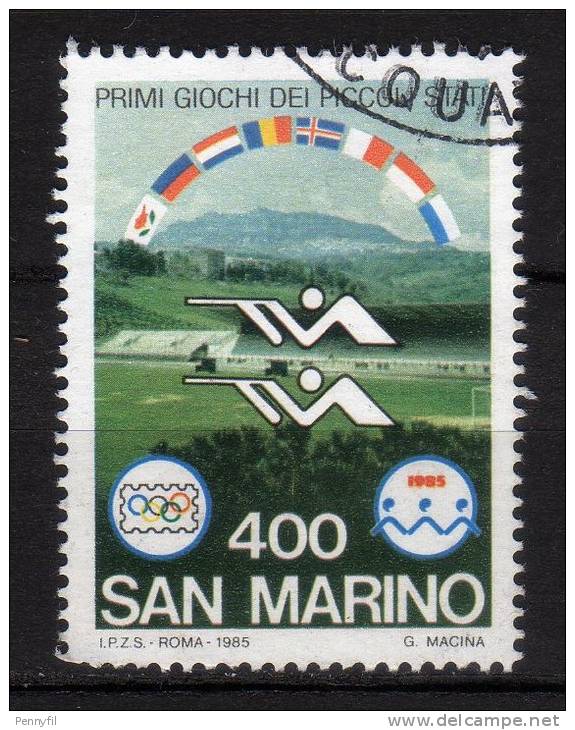 SAN MARINO - 1985 YT 1112 USED - Usados