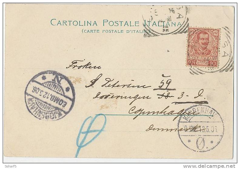 SIRACUSA 1906 Veduta Del Porto Grande Con Barche - Siracusa