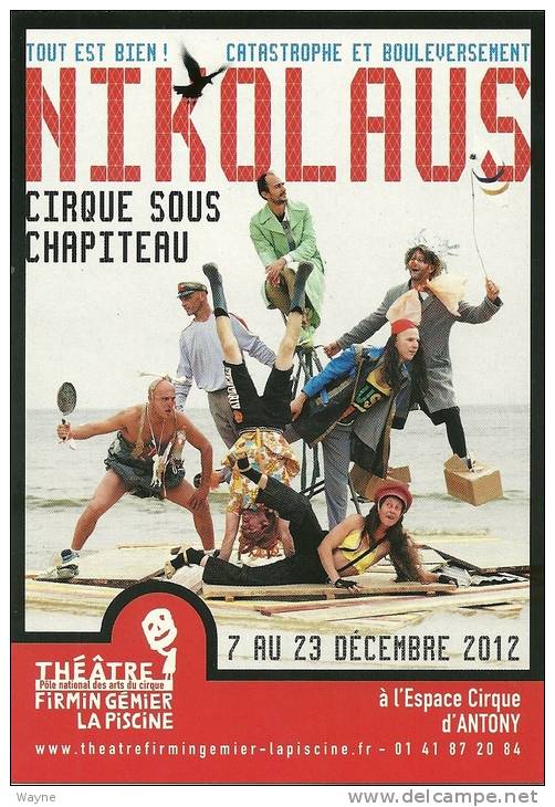 CP Publicitaire - Cirque - Nikolaus - Circus