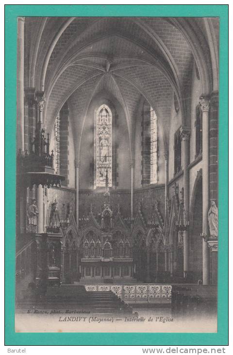 LANDIVY --> Intérieur De L´Eglise - Landivy