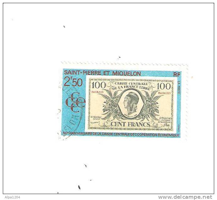 TIMBRE  "POLYNESIE FRANCAISE "SAINT PIERRE ET MIQUELON" - OBLITERE - Used Stamps