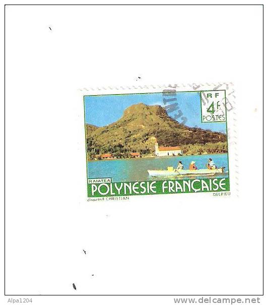 TIMBRE  "POLYNESIE FRANCAISE "RAIATEA" - OBLITERE - Gebraucht