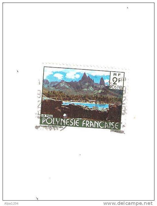 TIMBRE  "POLYNESIE FRANCAISE "UA POU" - OBLITERE - Used Stamps