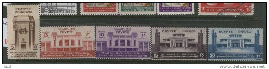 EGYPT 1936 Agricultural Exhibition SG 240-4 HM FL61 - Neufs