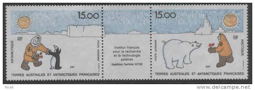 FRENCH ANTARCTICA 1991 Research SG283-4 UNHM EX612 - Neufs