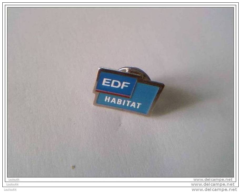 1 Pin´s EDF - HABITAT - - EDF GDF