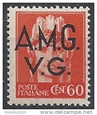 1945-47 TRIESTE AMG VG IMPERIALE 60 CENT MNH ** - RR11500 - Nuovi