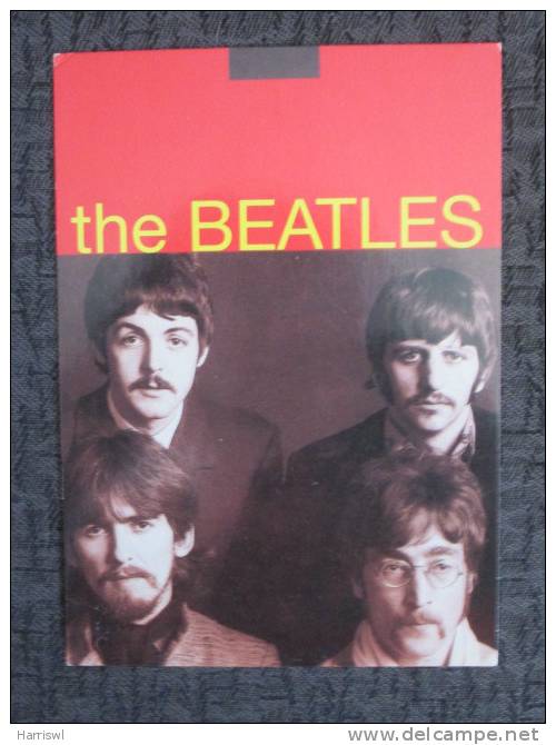 THE BEATLES EARLY POSTCARD - Chanteurs