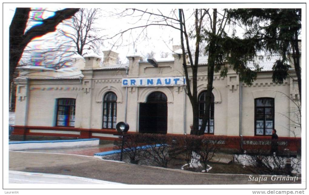 (352) Moldova Train Station Grinauti - Moldova