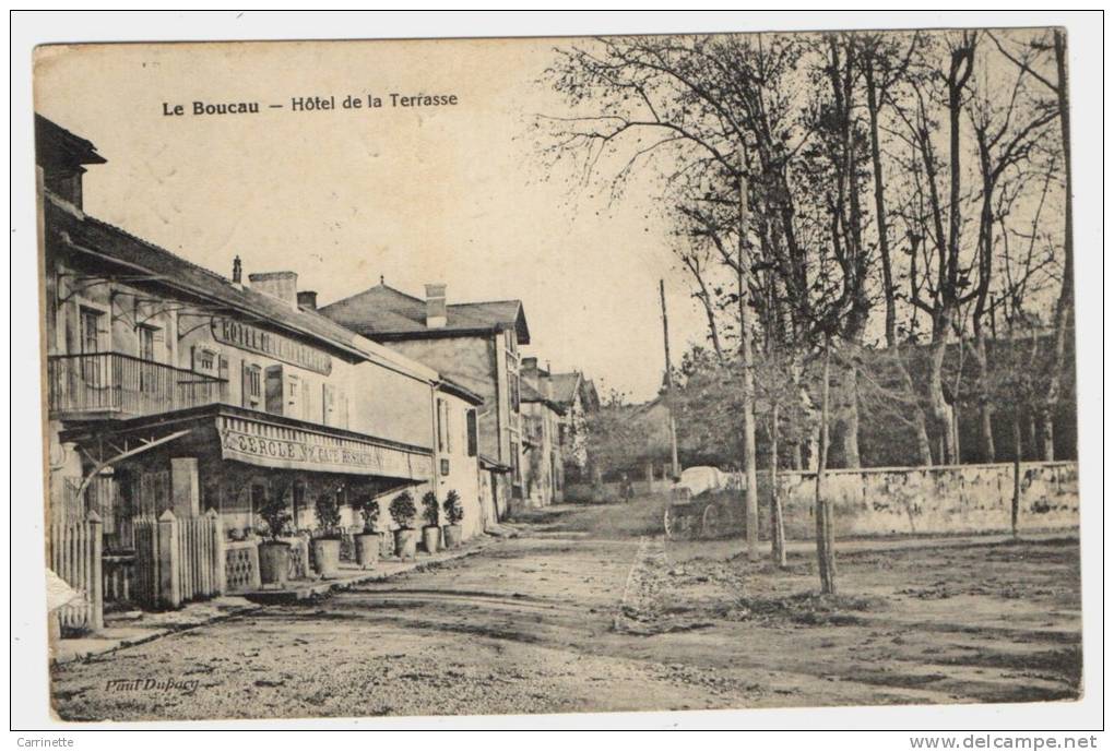 LE BOUCAU Près De BAYONNE - 64 - Hôtel De La Terrasse En 1911 - Achat Immédiat - Boucau