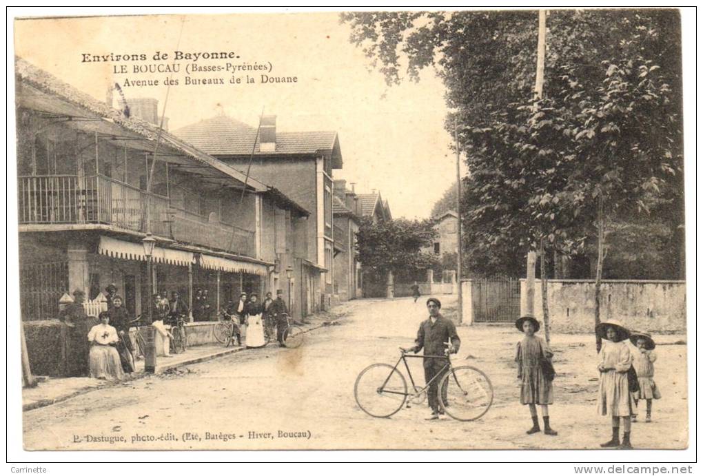 LE BOUCAU Près De BAYONNE - 64 - Avenue Des Bureaux De La Douane " Hôtel De La Terrasse " - Achat Immédiat - Boucau