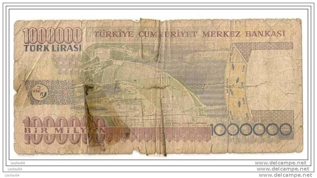 1000000 Lirasi 1970 - N° R49 487619 - Turquie - - Turquie