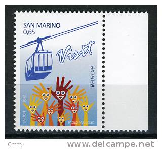 2012 - SAINT-MARIN - SAN MARINO - Europa- Visit - MNH - (**) -  New Mint - Unused Stamps