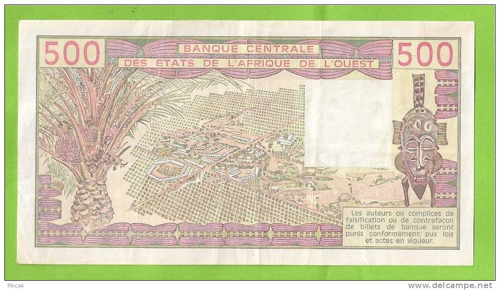 AFRIQUE DE L´ OUEST 500 FRANCS - Andere - Afrika