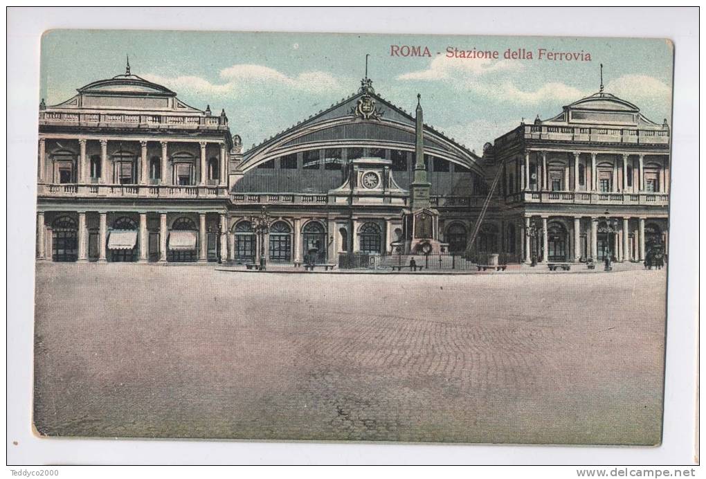 ROMA Stazione Delle Ferrovie - Altri Monumenti, Edifici