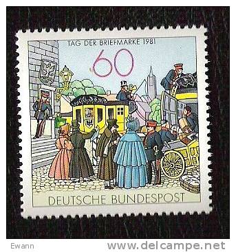 RFA - 1981 - YT N°944 - Journée Du Timbre - Unused Stamps